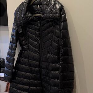 Moncler Shiny Black Puffer Jacket